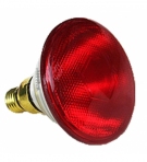 Лампа ИКЗК 375вт 230в E27 красн.Osram