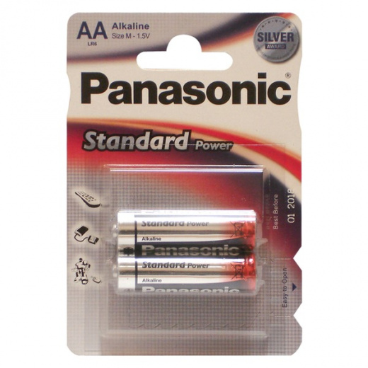 Батарейка Panasonic LR6 (АА) Standard Power Essential 1,5V — фото, цена 46.50 руб. ₽