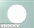 Celiane Рамка 5 постов смальта белая глина  — фото, цена 40 355.69 руб. ₽