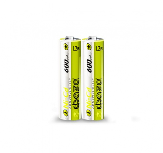 Аккумулятор Фаза HR6 Ni-Cd 600mAh — фото, цена  ₽