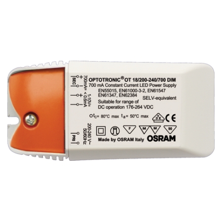 Сетевой блок OT 18/200-240/700 DIM OPTOTRONIC Osram — фото, цена 2 985.60 руб. ₽