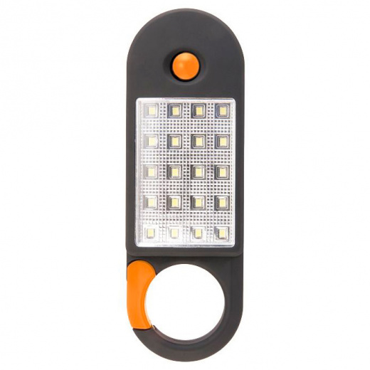 Фонарь Яркий Луч "Оптимус-mini" светодиодный 0,5w+20SMD, карабин, магнит на 3хААА — фото, цена 211.90 руб. ₽