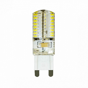 Лампа светодиодная LED 4вт 230в G9 белый капсульная (LB-421 64LED) FERON — фото, цена 143.40 руб. ₽