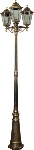 НТУ-75w столб-1,12м.Е27,IP44,ч.зол.Хосе