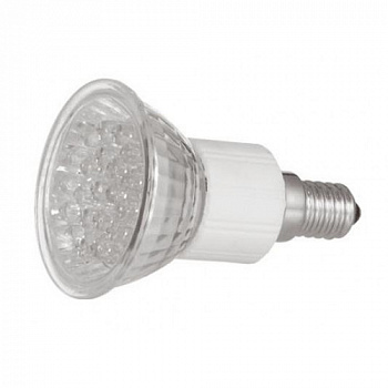 Лампа светодиодная JDR LED21 2,1W E14 WT (белый) Camelion — фото, цена 186.30 руб. ₽