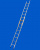 Лестница 5,1м ст/пл. 14ступ. приставная ЛСП-5,1