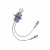 Лампа галогенная управляемая током OSRAM 64317 C 45-15 J1/76 45W 6,6A PK30d 6.8V 800Lm 1500h s90  LC — фото, цена 1 030.60 руб. ₽